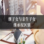 继子女与亲生子女继承权区别